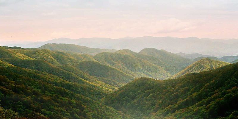 Blue Ridge Mountains Panorama